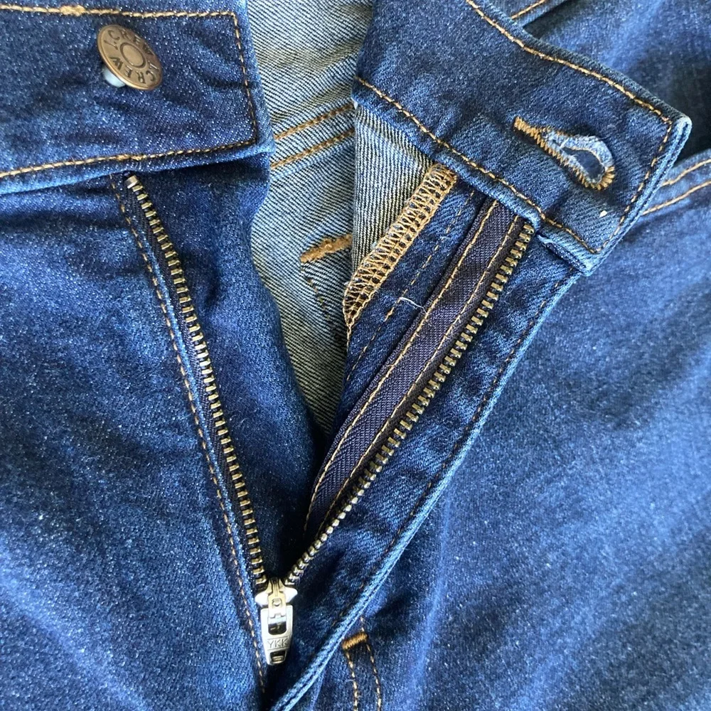 J. Crew Men's Deep Blue Straight Jeans